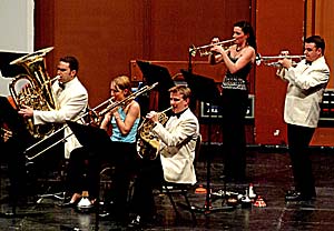 Fine Arts Brass playing