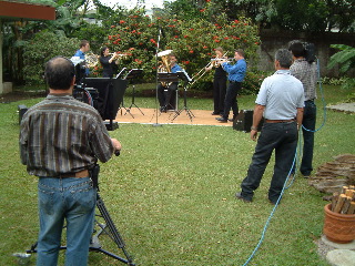 FAB play live on the Breakfast Show Channel 7