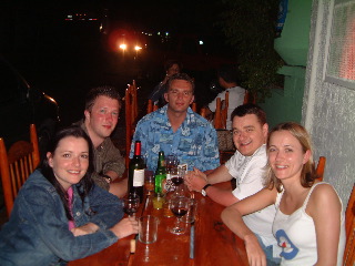 FAB after our 'Charlie's' steak